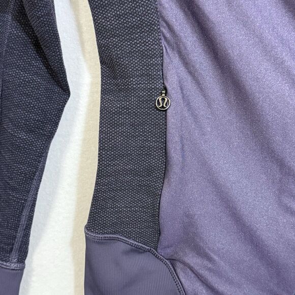 Lululemon Emerge Renewed Jacket Nightfall Purple Jacquard Space Dye Women's 6 - Picture 9 of 10